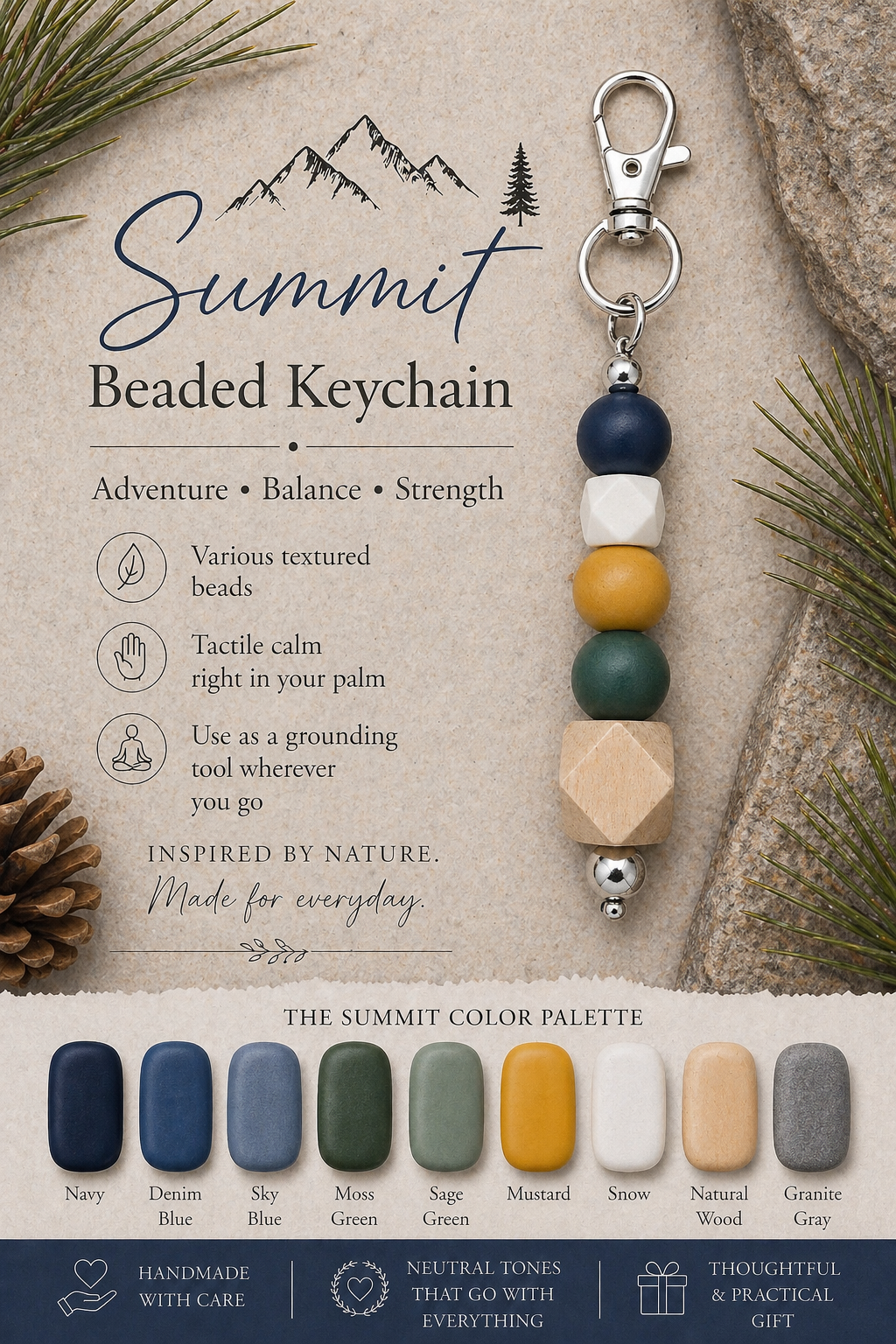 Coping Keychain : The Wilds
